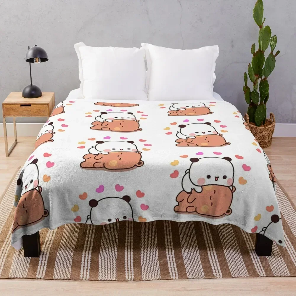 

PANDA BEAR, bubu dudu Cuddling Throw Blanket christmas gifts Soft Beds Decoratives Blankets