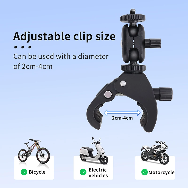 Control Bike Bracket Stand for DJI RC-N1/N2/N3 Bicycle Cycling Handlebar Clip Holder Mount For DJI FLIP/NEO/Air 3S Mini 4 Pro