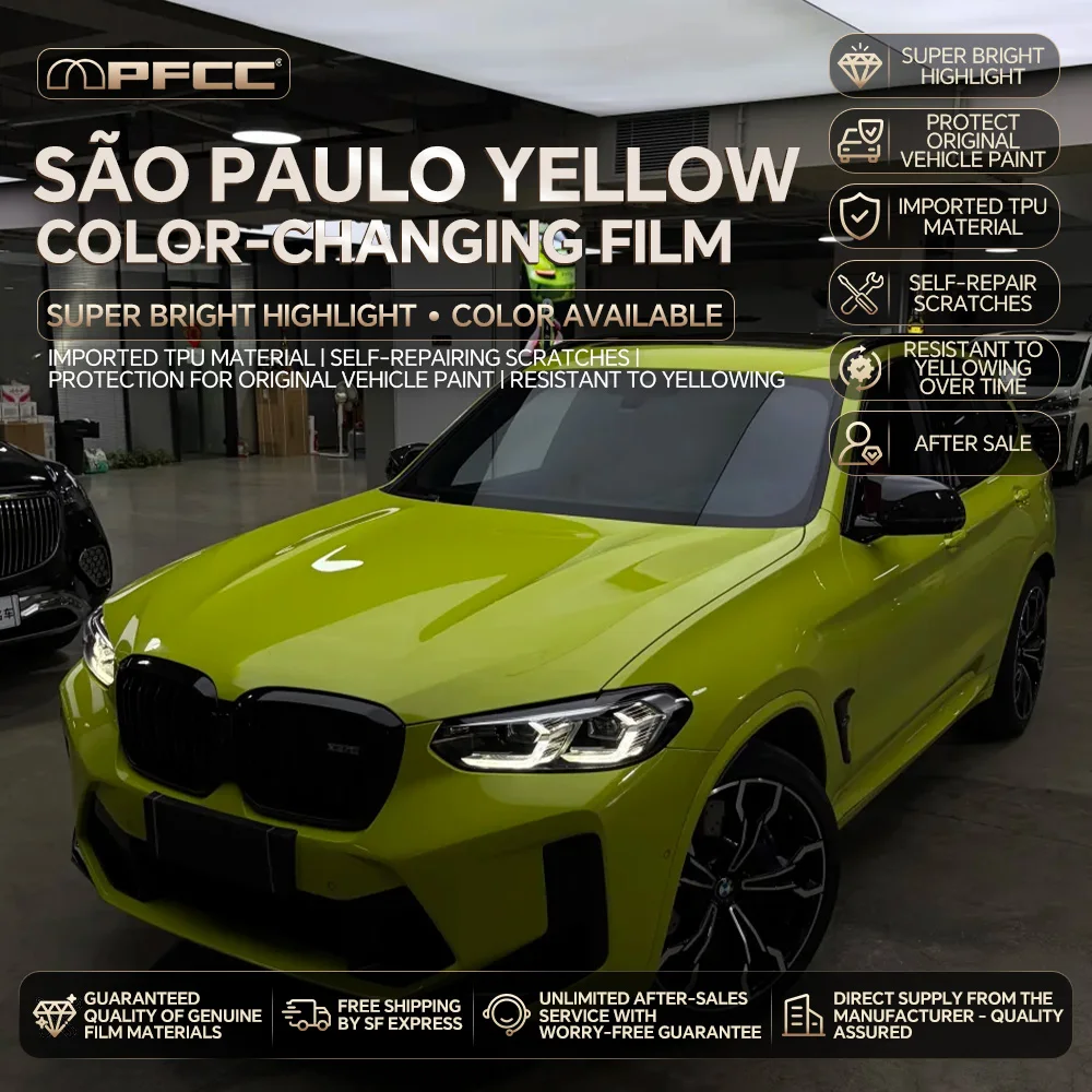 For BMW X3M F97 Competition 2022-2024 TPU Paint Protection Film Car Body Pre-cut PPF Clear Bra Anti-scratch Resistant Invisible