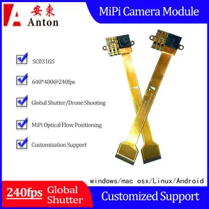Bilashmart 240FPS Global Shutter Camera Module SC031GS cmos MiPi Webcam F2.8 90 Degree Drone Shooting Fast Scanning Motion Capture