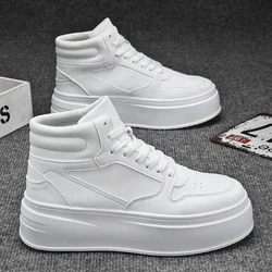 Casual Sneaker Skateboard Non-Slip Loafers Men's Sneakers Shoes for Men Thick Bottom Soft and Comfortable Sports and Leisure
