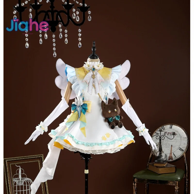 

Аниме Nu: карнавальный костюм Garu, новинка 2025, платье Лолиты для мужчин и женщин, милая униформа на Хэллоуин, аксессуары, реквизит, праздничный костюм