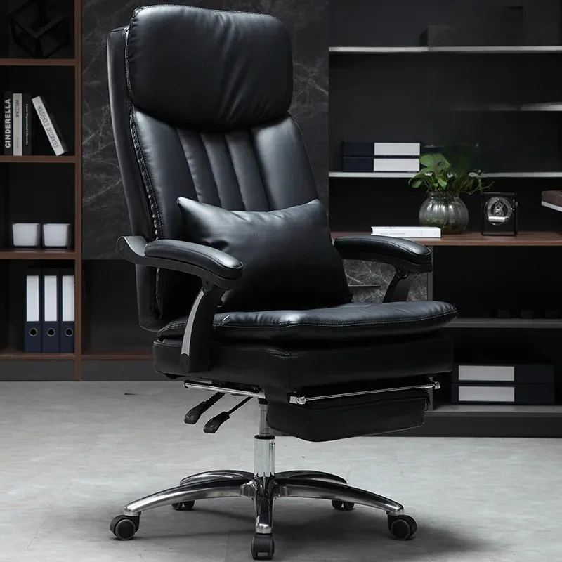 

Modern Leather Ergonomic Office Chairs Executive Luxury Anti Gravity Chair with Wheels Chaise Gaming De Bureau Travail Furniture