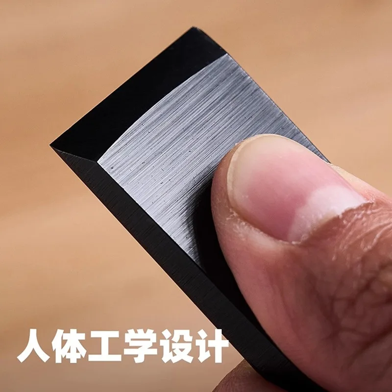 For Powder Steel Woodworking Chisel, Woodworking Flat Mouth High Hardness Hand Chisel Tool