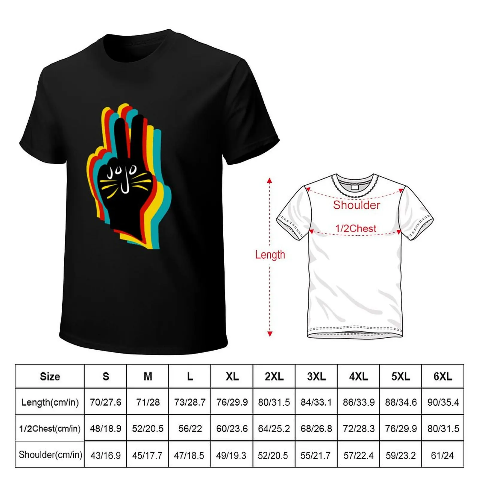 Funny Man Jojo Rabbit Hand Art. Director T-Shirt Basic All Season Solid T-Shirt