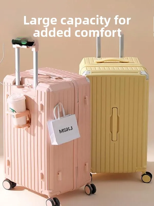 new-large-capacity-travel-suitcase-20-inch-carry-on-wheel-spinner-bag-student-travel-bag-fashionable-stripe-pattern-pc-abs-ma