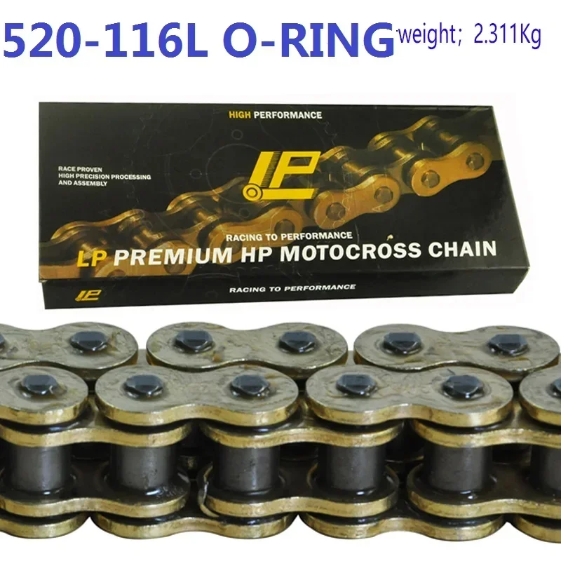 428 520 525 530 O-Ring X-Ring motorcycle drive chain contains a connector for YAMAHA HONDA SUZUKI KAWASAKI YZ YZF CRF CBR GSXR