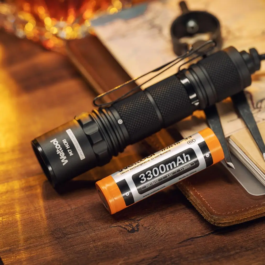 Weltool M7 400 Lumens 4000K High Color Rendering Index LED Flashlight,Constant Current Driver