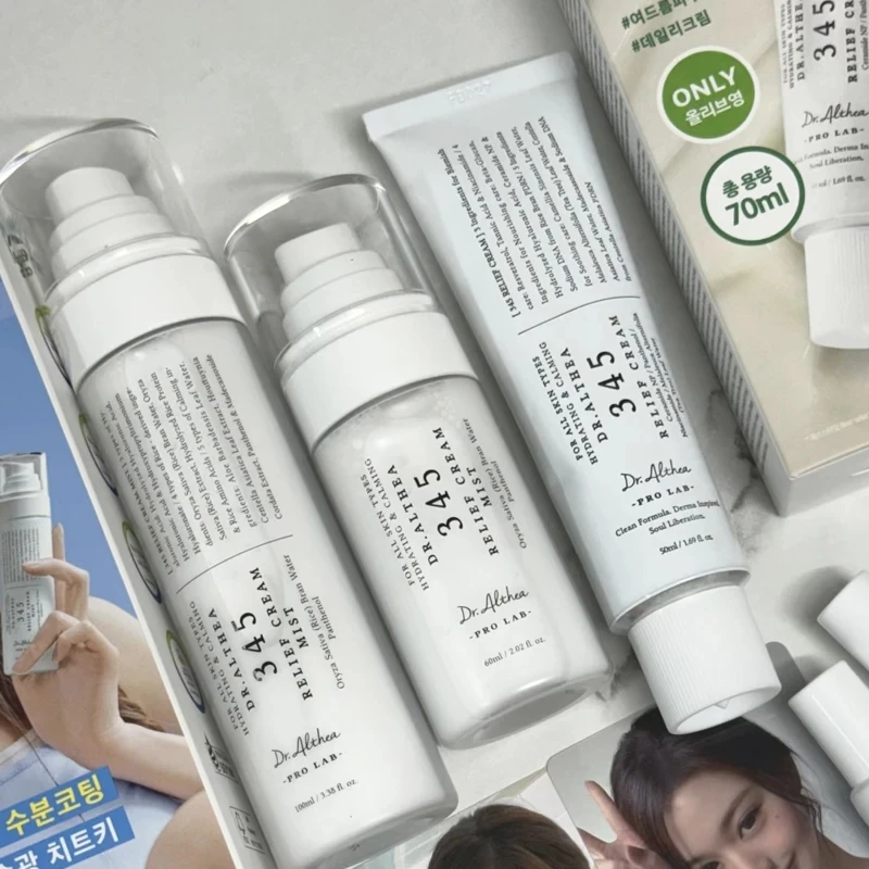 Crema Viso Originale Dr.Althea 345 147 Antiossidante e Sbiancante, Spray Idratante Delicato per la Pelle, Essenza per la Riparazione Intensiva della P