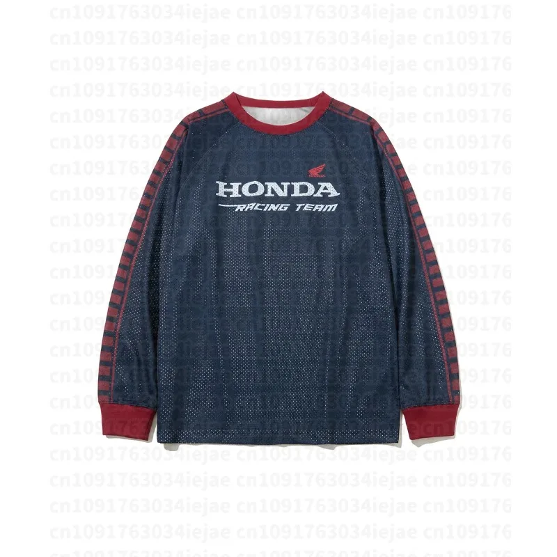 Motocross New Hot Men Women Motociclista Biker Fast Drying Breathable Long Sleeved Riding T-shirt Tops