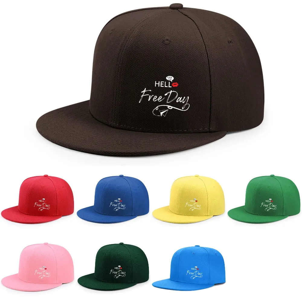 New Summer Men'S Baseball Cap with a Flat Brim, Designed for Larger Head Sizes, Featuring a Deep Visor That Makes The Face Appea
