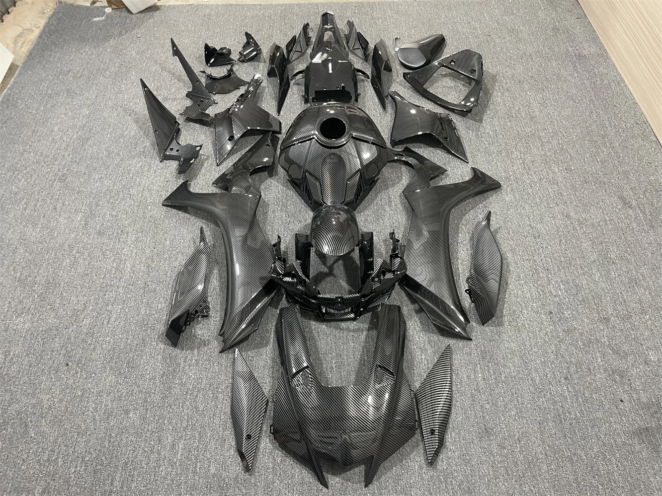 Motorcycle Fairings Kit Fit For Yzf R1M R1 2020 2021 2022 2023 Bodywork Set High Quality Abs Injection Carbon fiber paint