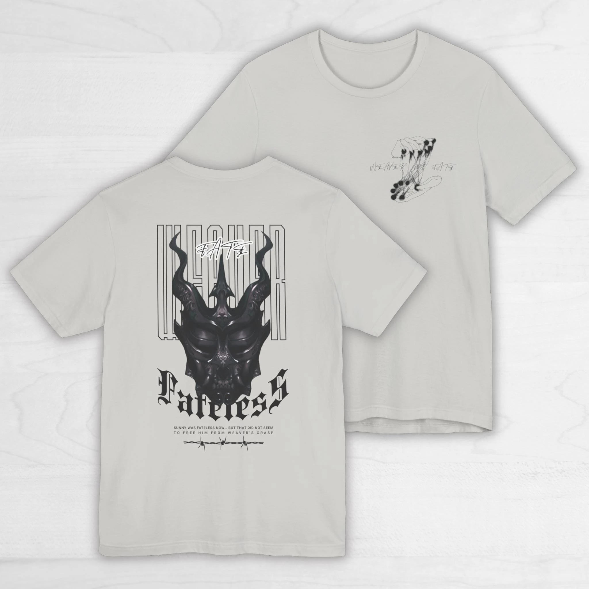 Shadow Slave Weaver of Fate Fateless Bedrucktes Sommer-T-Shirt 2026 aus 100 % Baumwolle für Herren und Damen, beliebtes, übergroßes, lässiges Y2k-T-Shirt – Detail 8