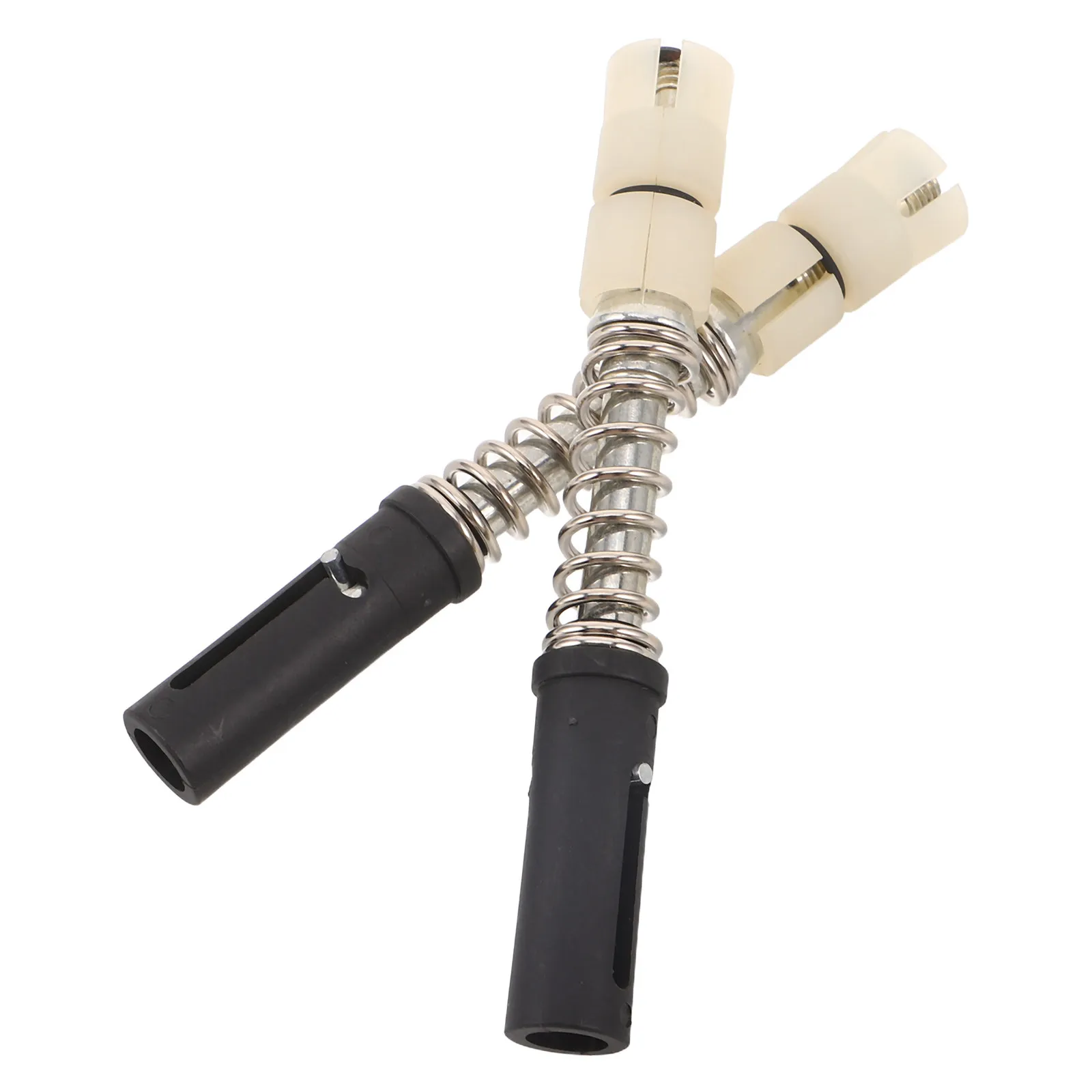 2Pcs Hiking Pole Expansion Tube Lightweight Wear Resistant Anti Slip Texture Adjustable Extension for Trekking Poles Cane Repair