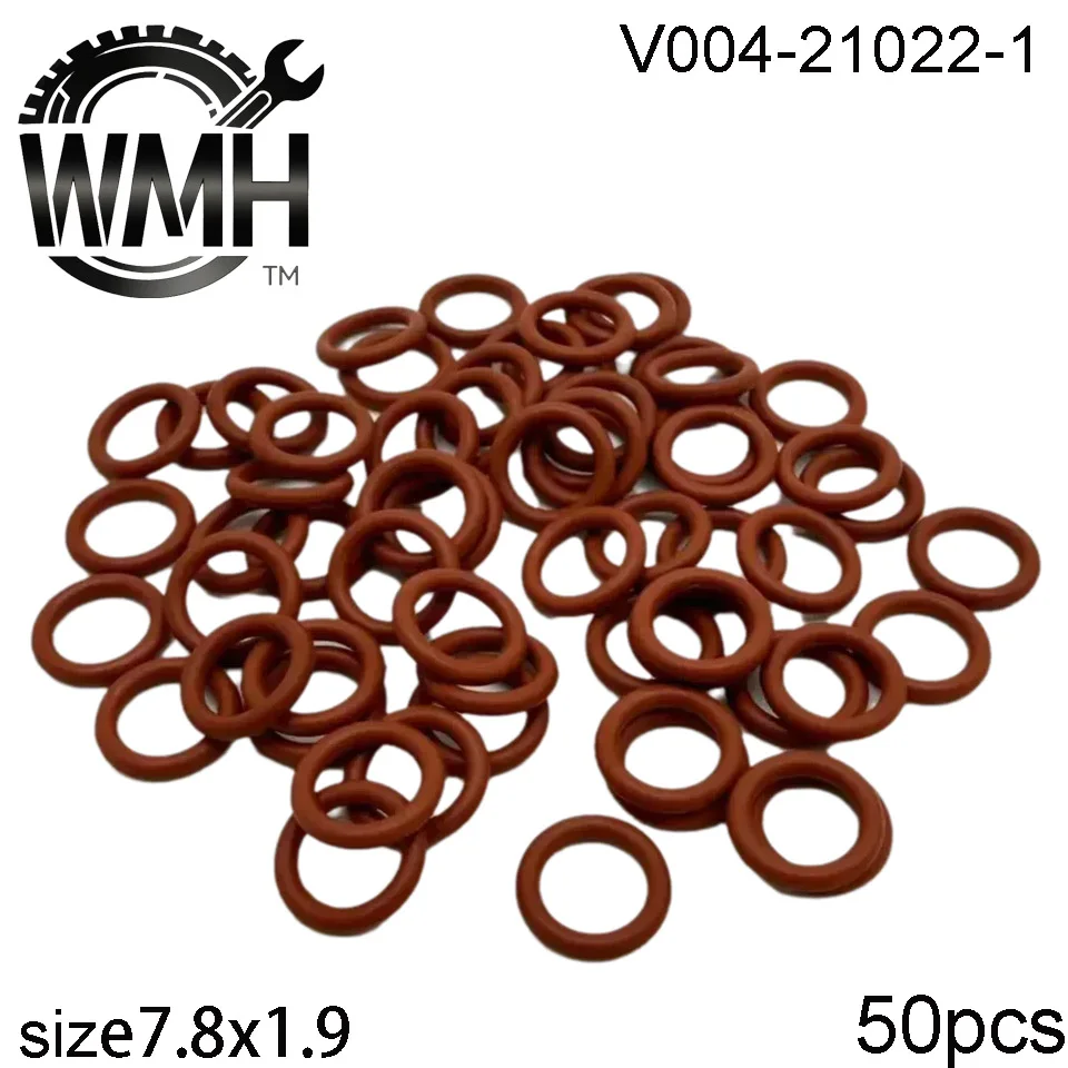50 Stück Einspritzdüsen-O-Ring-Reparatursätze 21022 für Toyota Mazda Suzuki Denso 7,8*1,9MM