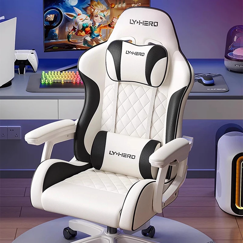American Creative Gaming Chairs Modern Comfortable Long-sitting Height-adjustable Game Seat Study Office Furniture Silla FYOC