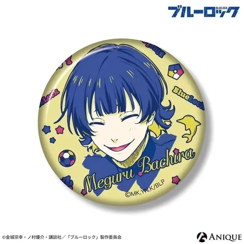 Anime BLUE LOCK Nagi Seishiro Mikage Reo cosplay High appearance level table decoration delicacy individuality  badge brooch