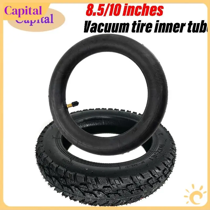 8/10 Inch 10x2-6.1 50/75-6.1Tubeless Tyre Off-roads Tire For Xiao*mi M365 Electric Scooter Durable Wearproof Scooter Accessorie