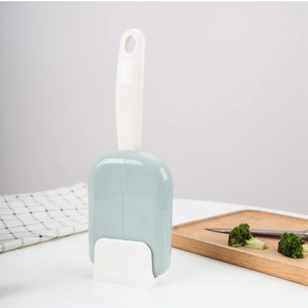 

2 Sets Rice Spoon Storage Rack Cover Organizer Holder Scoop Kitchen Scooper Serving Utensils Scoops Spoons Household