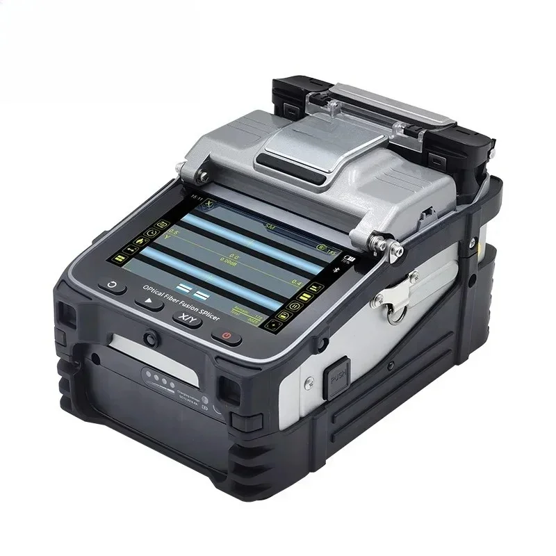 AI-7C  Multi-language Automatic Six Motors FTTH Fiber Optic Splicing Machine Optical Fiber Fusion Splicer