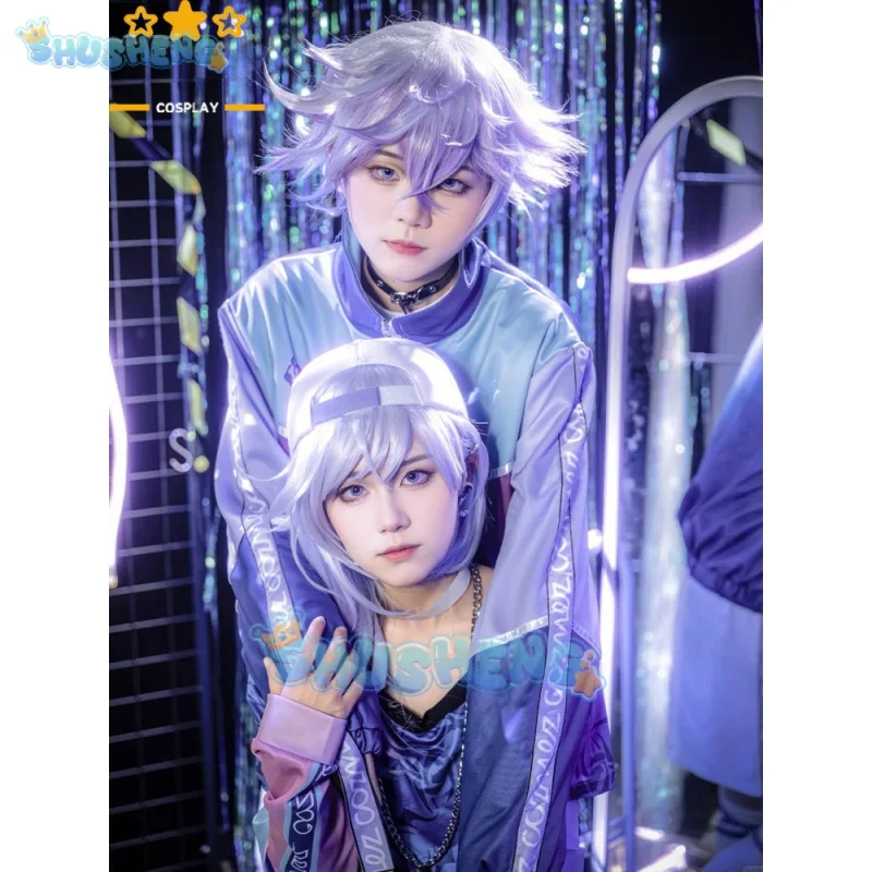 زي تنكري كوزميز ياتونوكامي كاناتا مع شعر مستعار ، زي أنيمي ، بدلة لعب الأدوار ، زي كوزميز لعيد هالوين وحفل كرنفال