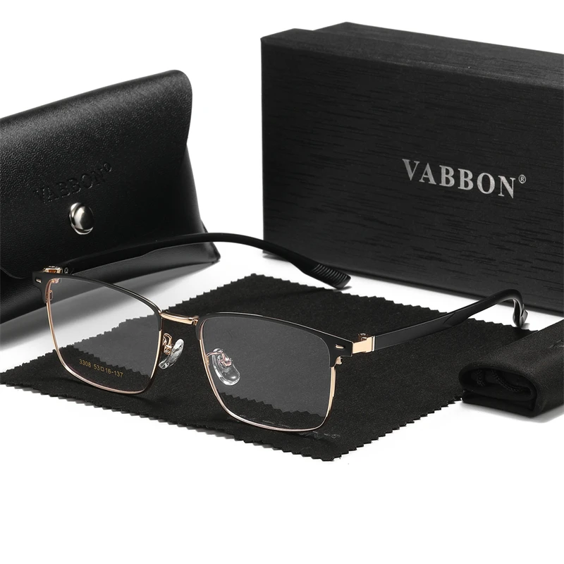 

Vabbon новые сверхлегкие повседневные мужские очки с защитой от синего света, простые модные деловые трендовые простые очки для вождения, рыбалки и путешествий, подарок премиум-класса 3308