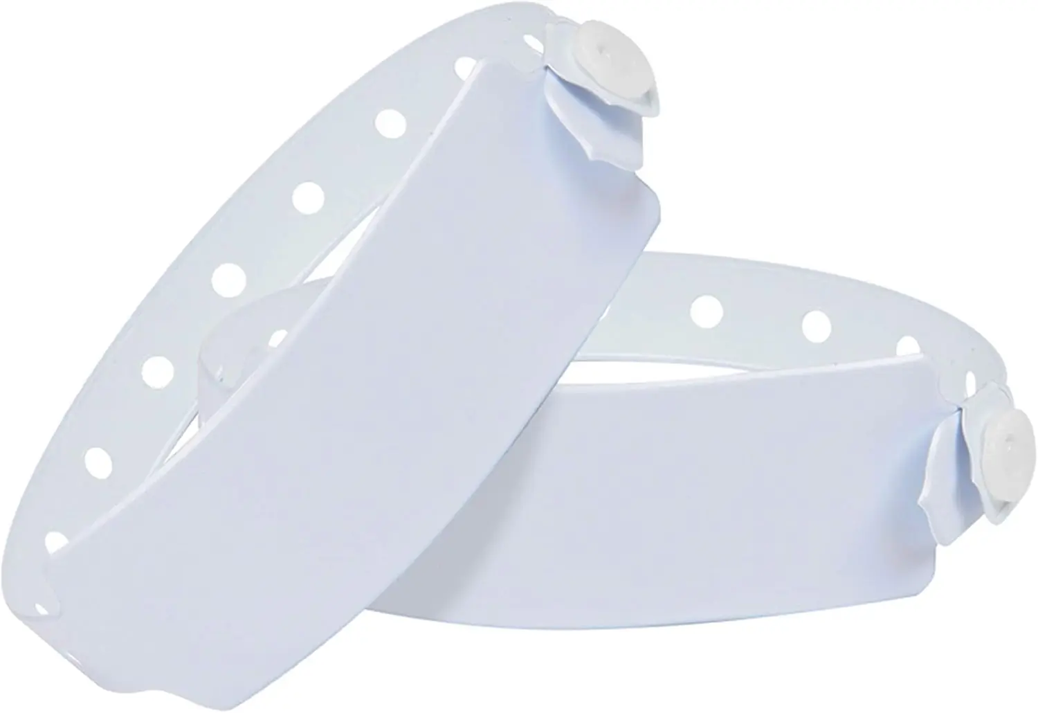 

Waterproof Medical Wristbands for Hospital, 100 Pack Adjustable Plastic ID Bands