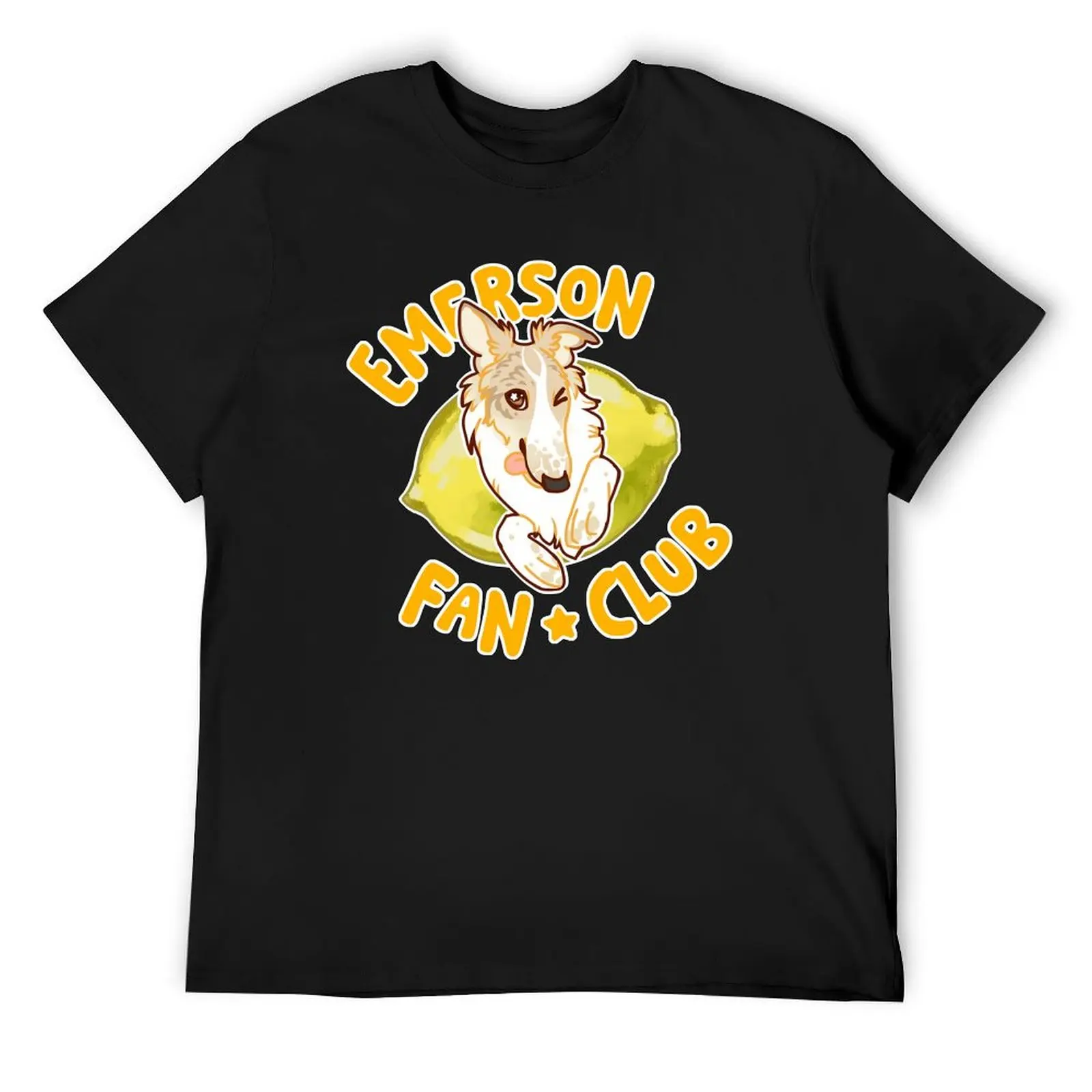 

Emerson Fan Club T-Shirt anime stuff oversizeds graphic t shirts graphic t shirt vintage designer t shirt men