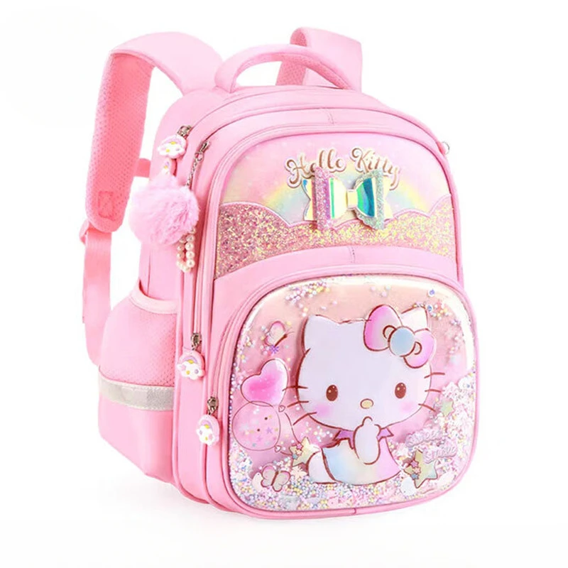 Sanrio Cinnamoroll Kuromi My Melody Hello Kitty Anime Backpack Cute Schoolbags Cartoon Shoulder Bag Birthday Gift for Friend