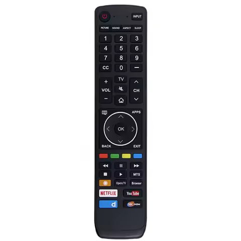 Compatible with Hisense TV 49H6E 60H6E 49H6E1 60H6E1 49H6020E 60H6020E 49H6030E remote control EN3J39H spare parts