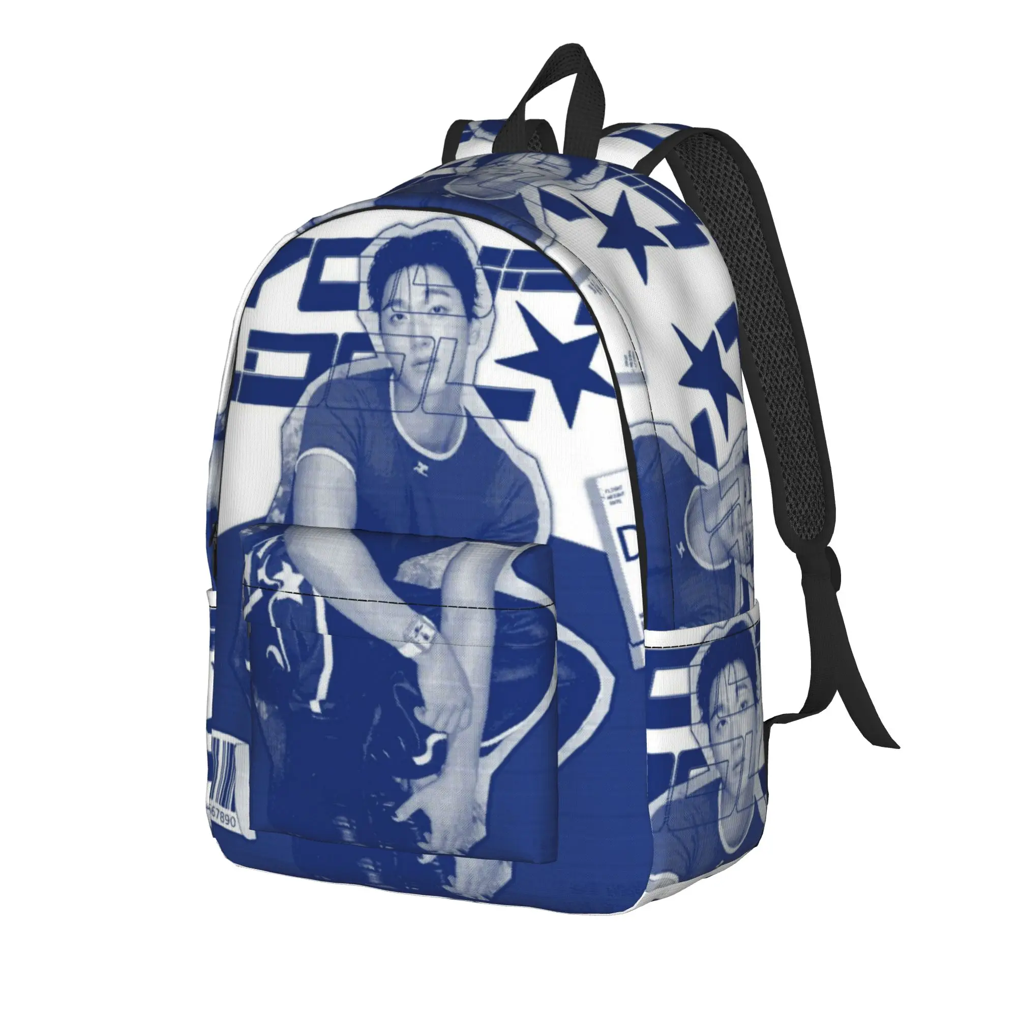 choi san bad ateezs Teenage Backpack Durable High School Work  Daypack for Men Women Laptop Canvas Bags