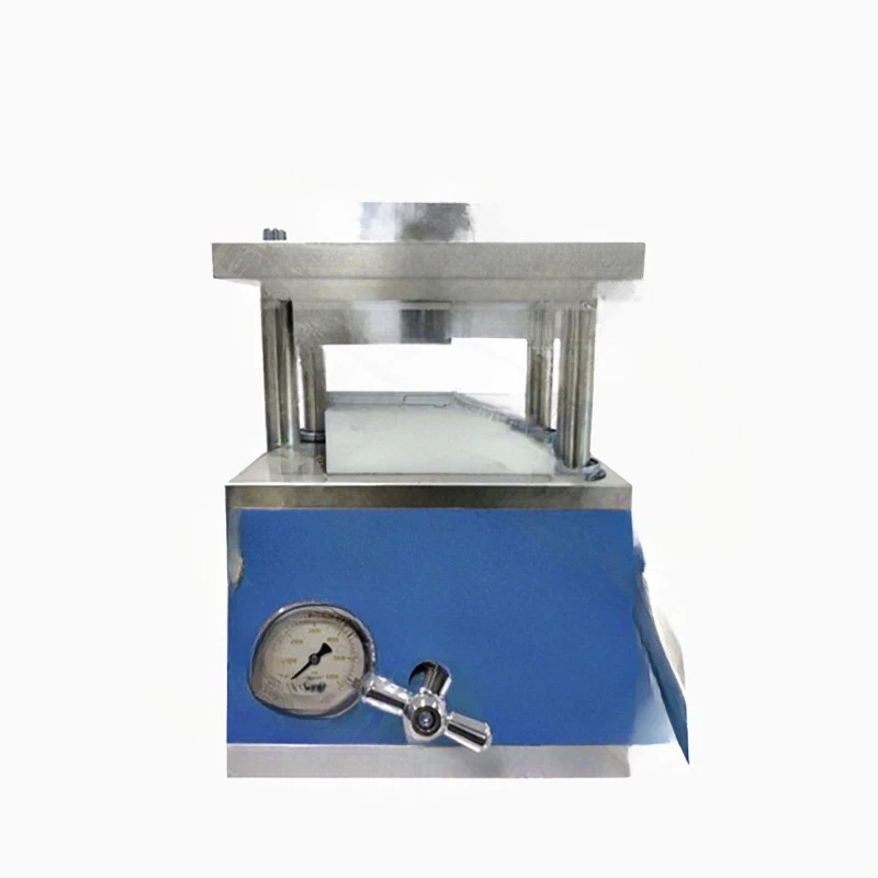 Small hydraulic press die-cutting machine Positive and negative electrodes of lithium-ion laminated batteries Manual