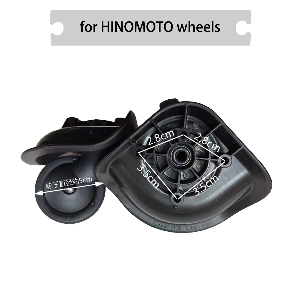 

for HINOMOTO universal wheel pull rod case repair travel case wheel Replace pulley aluminum frame case wheel corner wheel