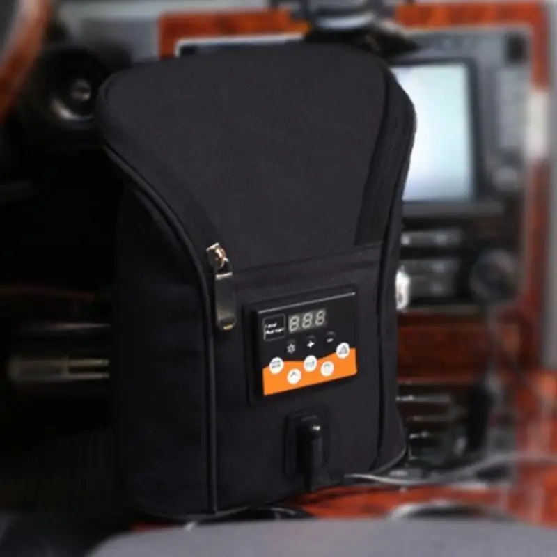 متعددة الوظائف سيارة USB المزدوج زجاجة جهاز حفظ حرارة الحليب زجاجة محمولة دفئا سخان كوب للسفر الحليب المشروبات سخان ترموستات #2