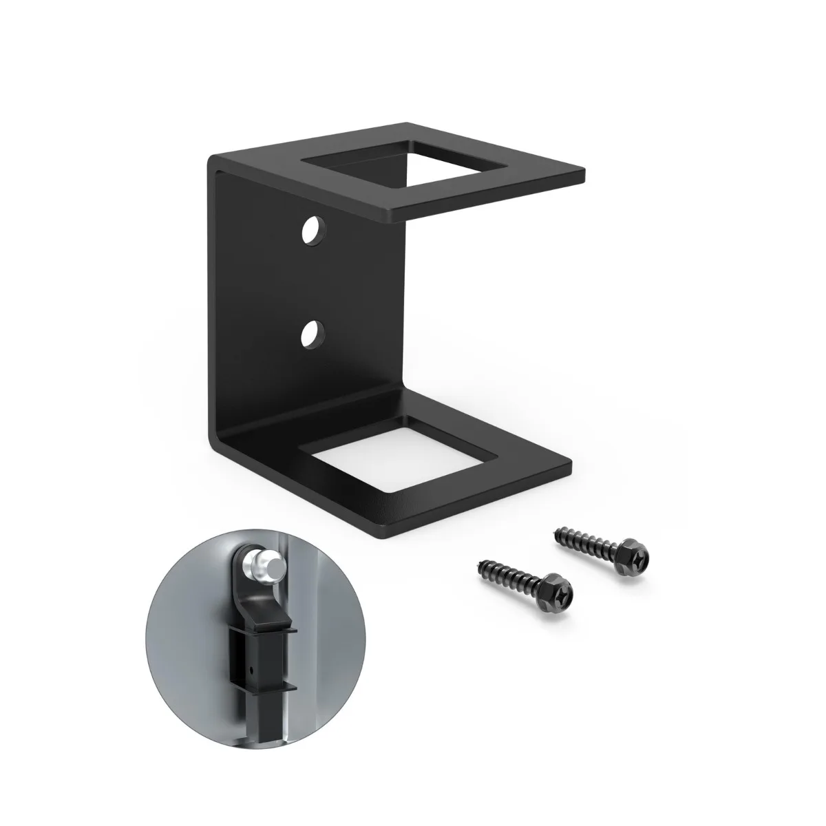 2 Inch Trailer Hitch Storage Bracket for Truck Bed Fits 2