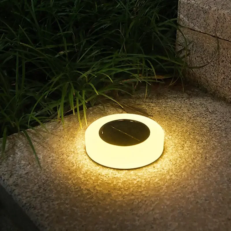 Solar Power LED Cat Paw Print Light Outdoor Waterproof Garden Lawn Home Yard Step Light Atmosphere Decoration