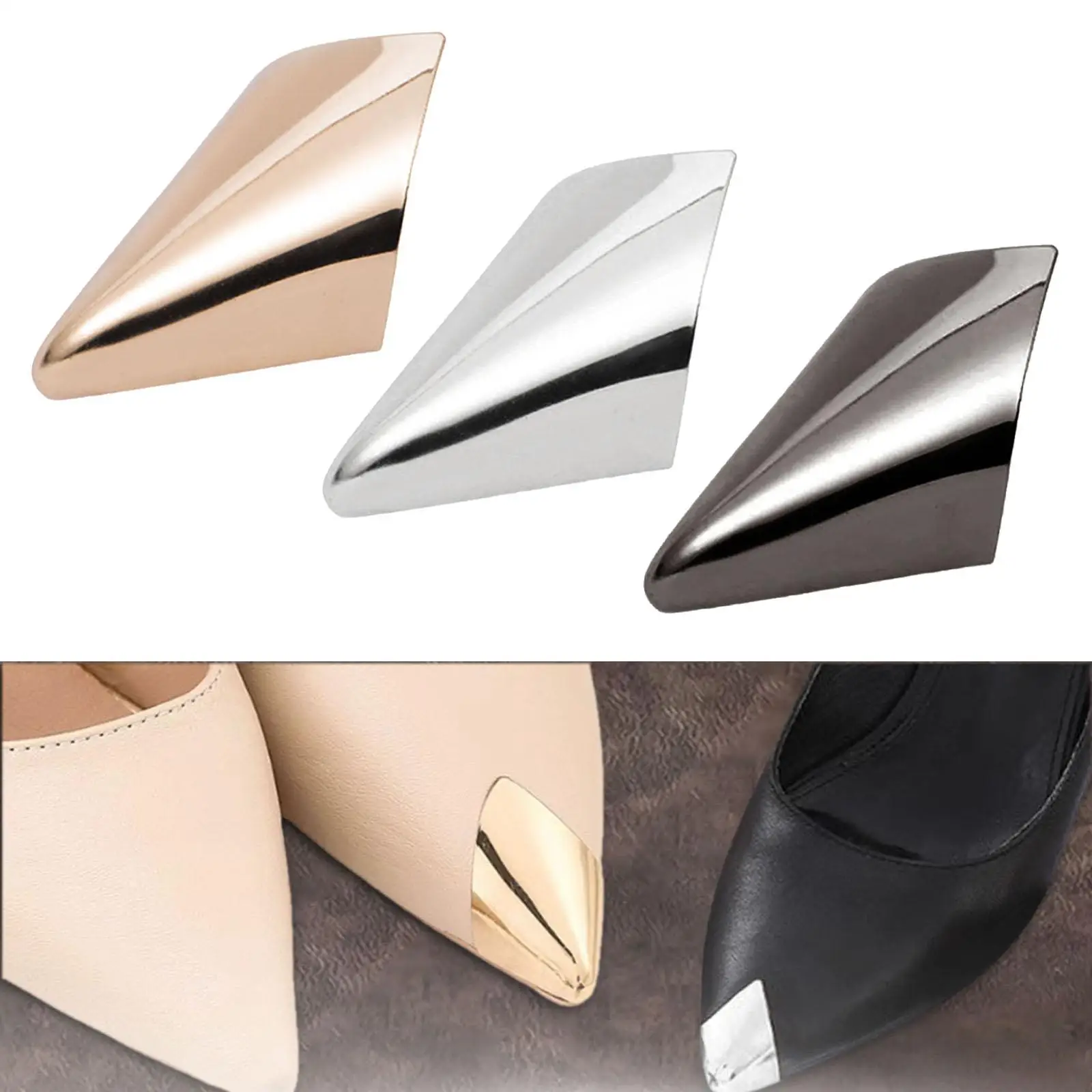 2 Pieces Shoes Pointed Protector,Shoes Tips Cap,High Heels Tip Cover,Boots