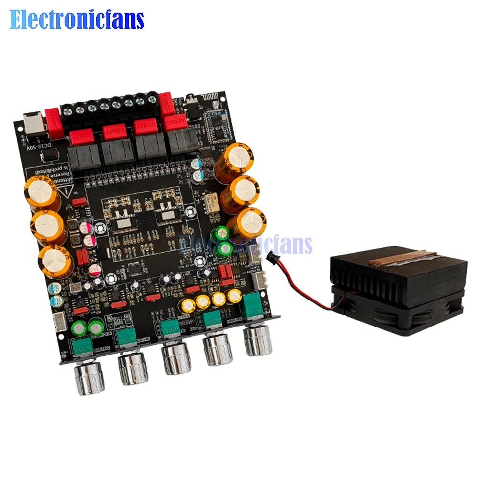 ZK-APTX3 Qualcomm Bt Amplifier Board 2.1 Channel 300W+300W+600W Amplifier Chip Tpa3255