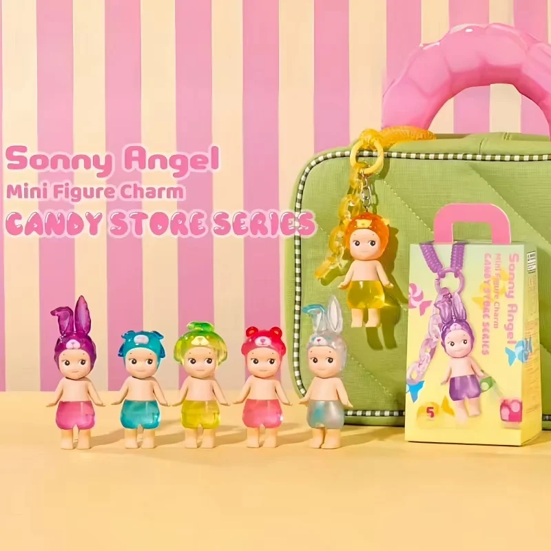 New Sonny Angel Candy Series Blind Boxes Kids Toys Girl  Angels Girls Candy House Series Figurine Trendy Motherland Edition Toys