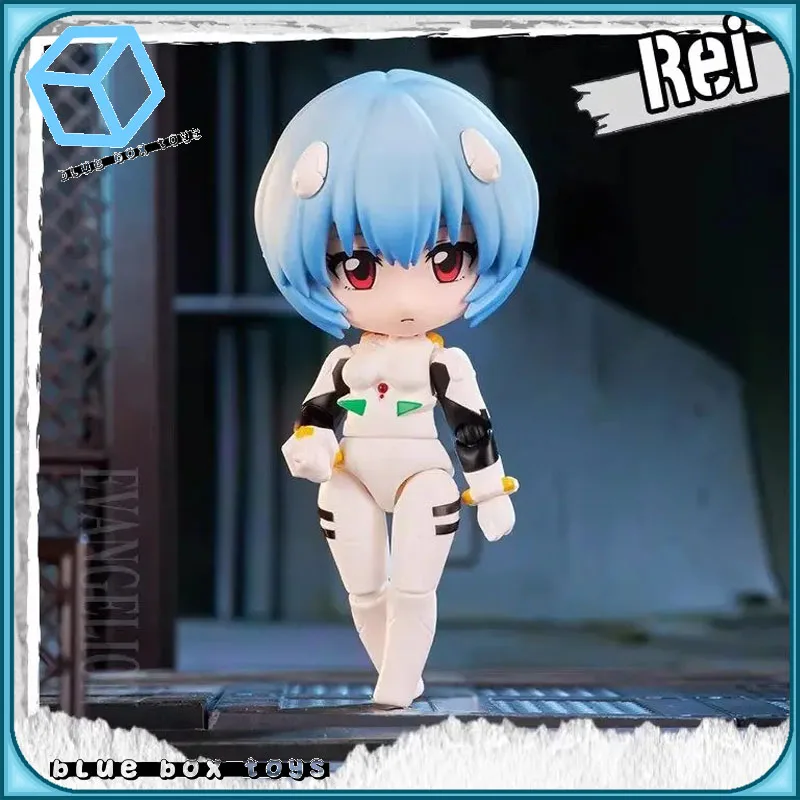 

Genuine Blokees Qiyuji Q Evangelion Miracle Connection Blind Box Movable Action Figure Desk Ornament Mystery Box Ideal Boy Gift