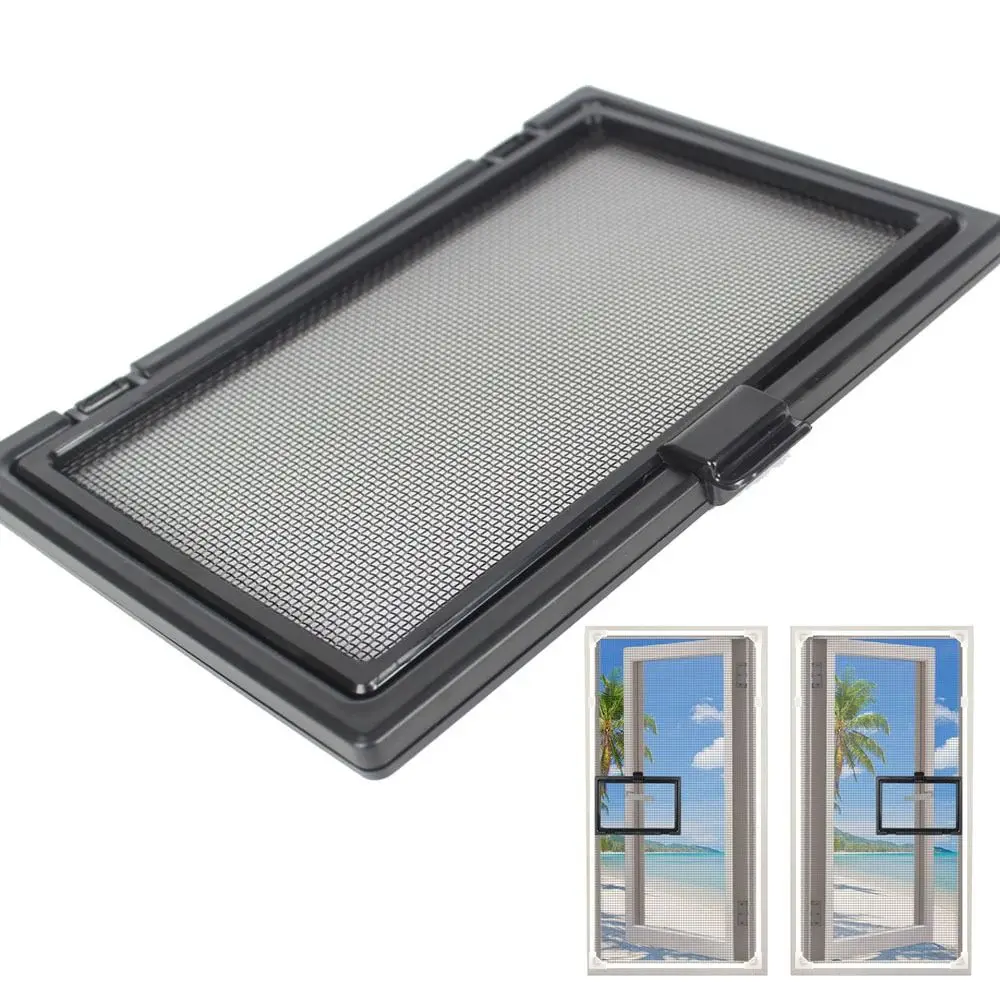 External Opening DIY Window Screen Invisible Removable Insect Screen Net Anti-Fly Anti-Mosquito Window Mesh Screen Balcony