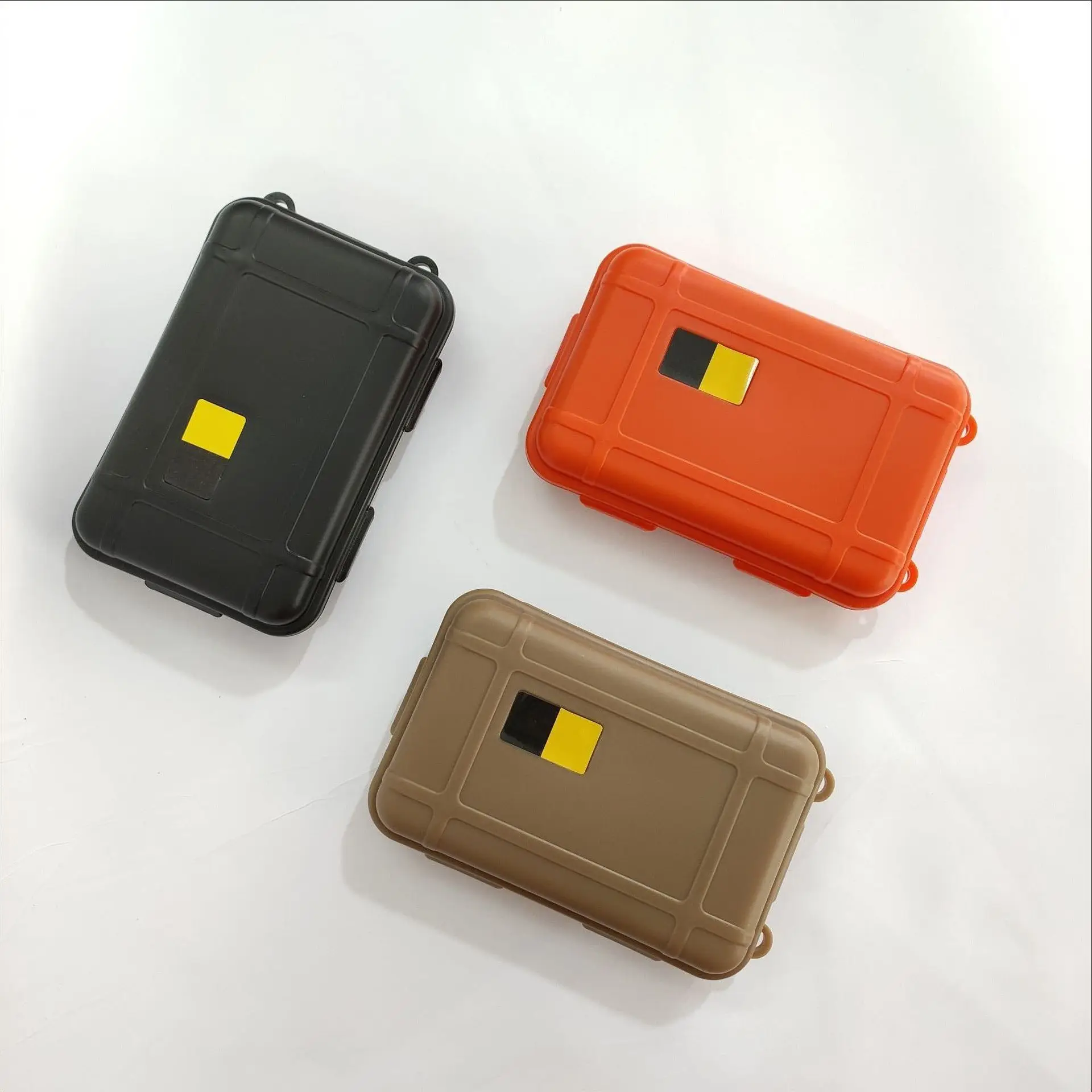 

Outdoor Plastic ABS Waterproof Cases Shock-proof Pressure-proof Box Sealed Tank for Camping Hiking