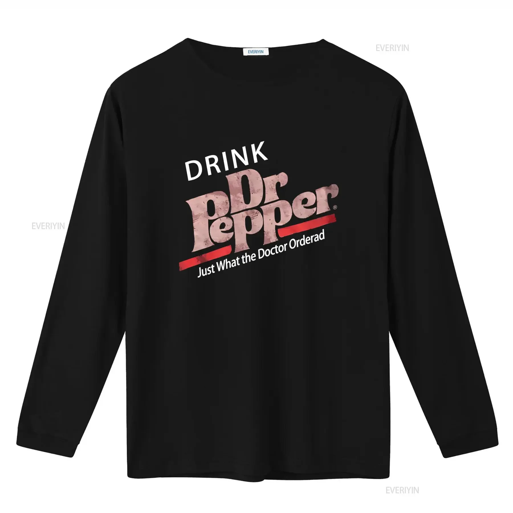 Men's Vintage Drink Dr Pepper Just What The Doctor Ordered T Shirt vintage Washed Stylish Casual Slightly graphic