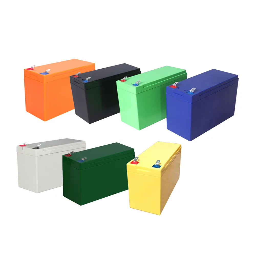 12V 7AH Battery Lithium Battery Box Solar Street Light Housing Plastic Plastic Case for 18650 Power wall Battery Pack DIY