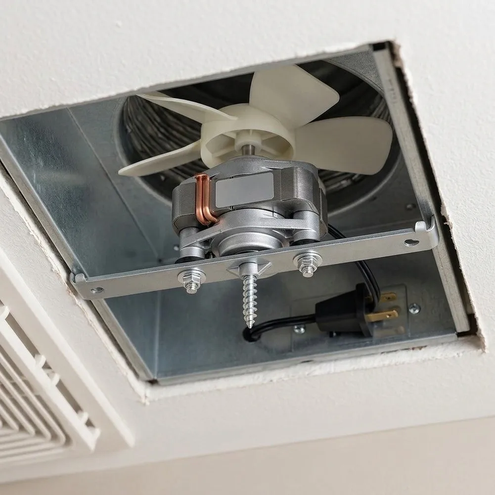 Replacement Motor for S99080199 For Exhaust Fan with Fan Blade Power Cord and Standard Mounting Accessories Replacement