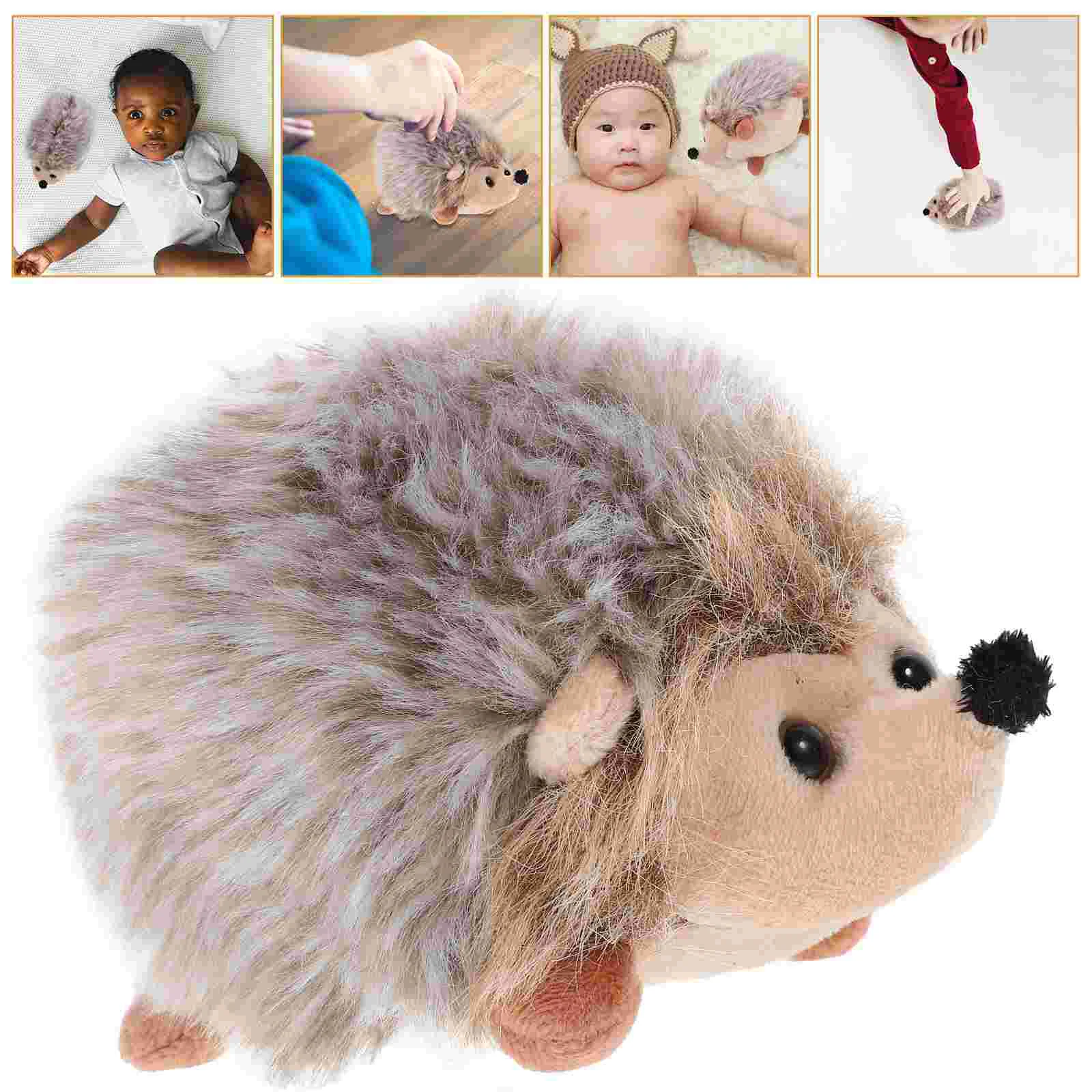 

Hedgehog Toy Home Decor Ornaments for Kids Household Couch Stuffed Animals