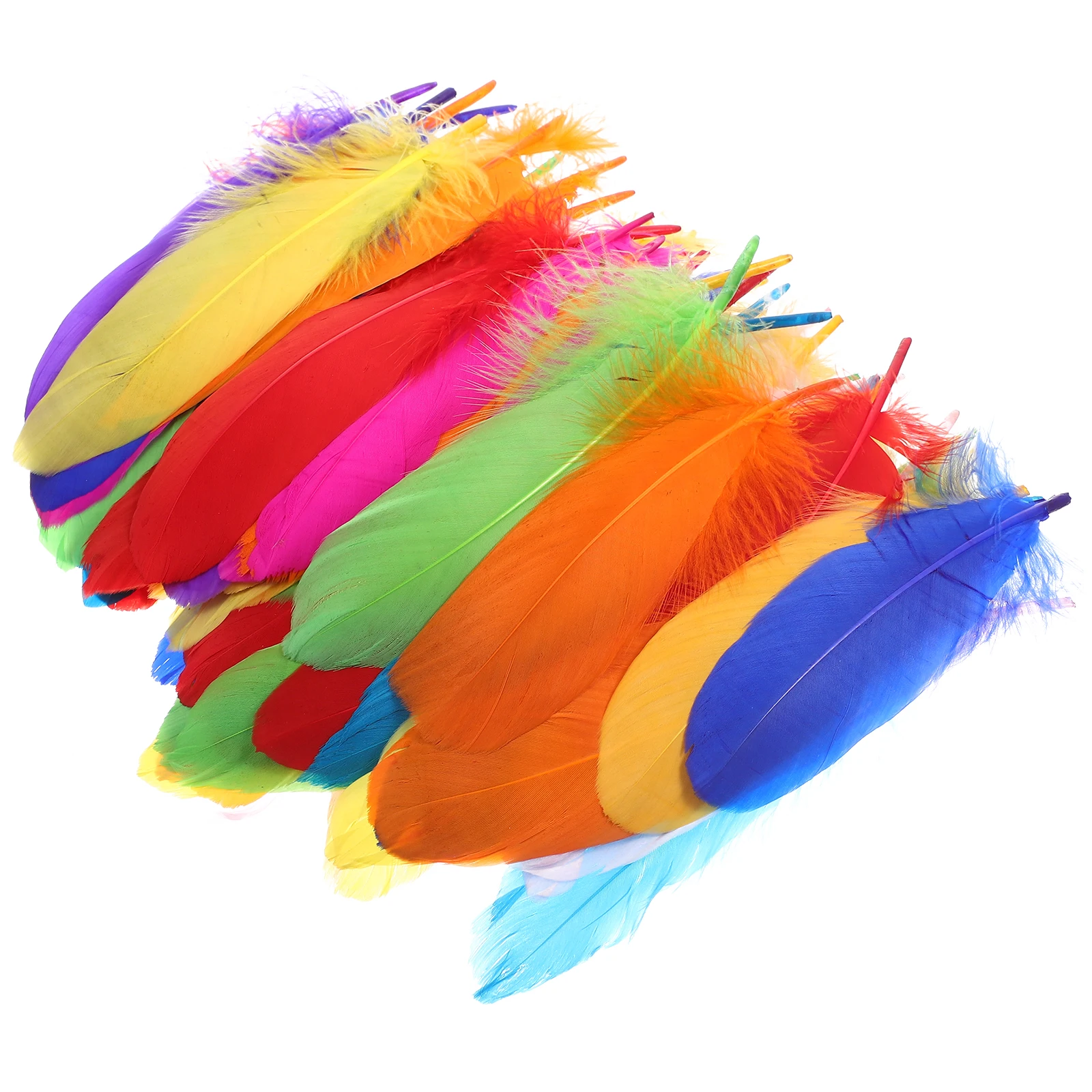 

120 шт. DIY натуральный гусиный шлейф декоративный материал для свадебной вечеринки украшения поставки сувениры для вечеринок