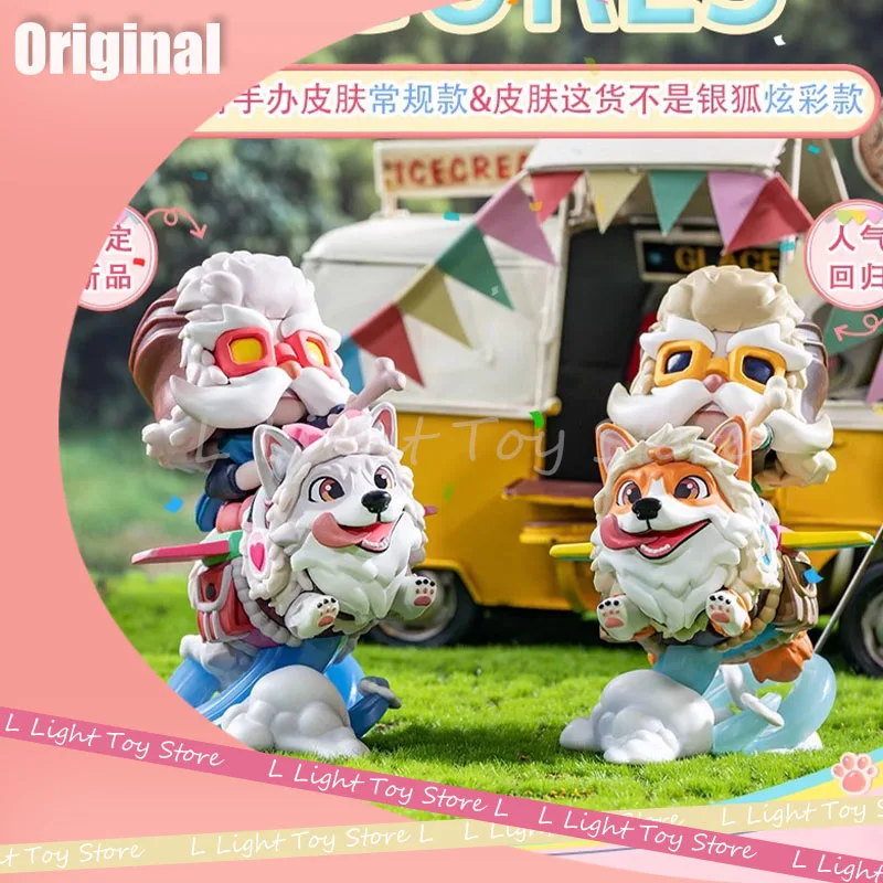 

Official Authentic League Of Legends Anime Game Figure Corki Dazzling Colors Action Figurine Periphery Collect Toy For Kid Gift