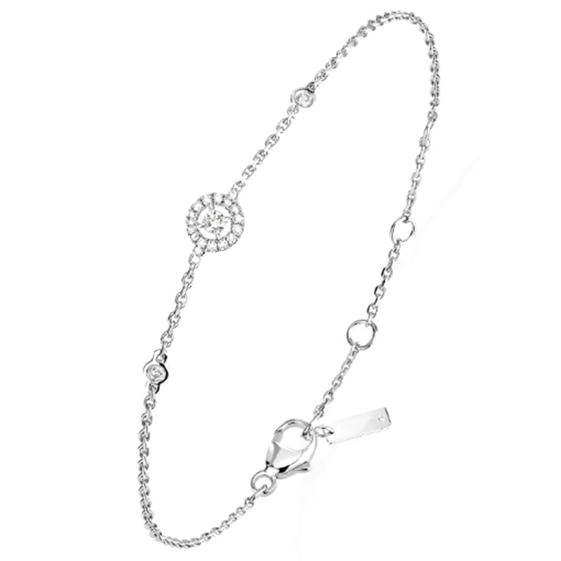 Bracelet 3 S925 Sliver The Dazzling Bracelet Combines Fashion And Elegance To Highlight Unique Taste.