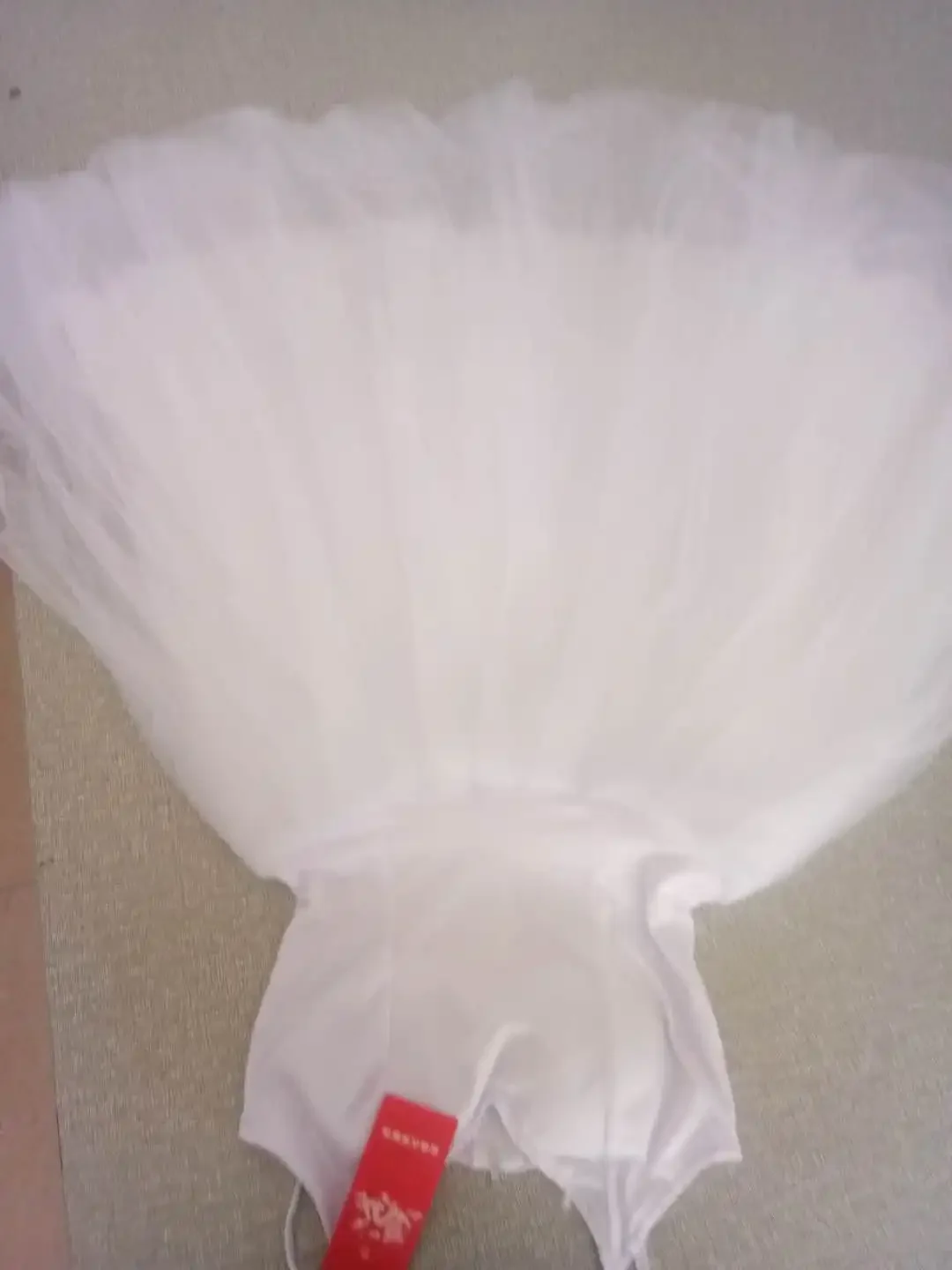 Professional Ballet Tutu Long Tulle Dress Girls White Swan Ballet Dress Performance Dance Ballerina Costume Kids Sling Dress